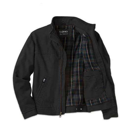 Blackout Duck Cloth Flannel-Lined Work Jacket